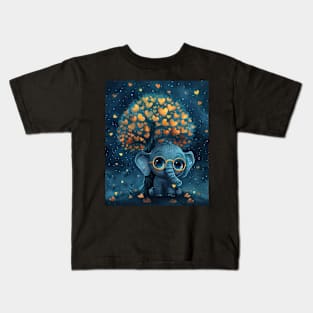 Elephant Genetic Diversity Kids T-Shirt